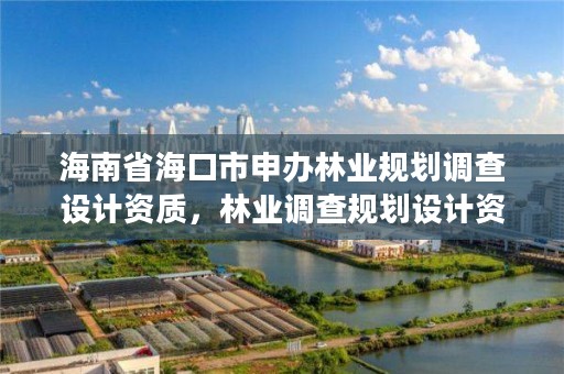 海口市园林管理局最新发展规划概览